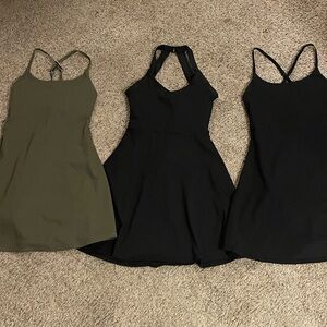 Set of 3 XS LONG (Tall) Halara Active Dresses